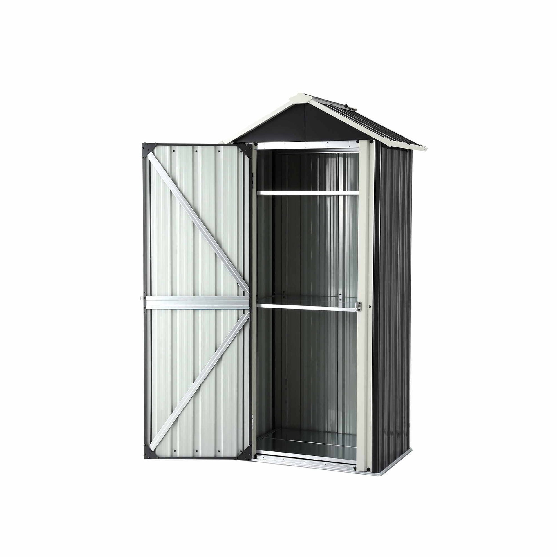 Gardeon Outdoor Storage Cabinet Garden Shed Steel Tool Lockable Cupboard Adjustable Shelves Gardeon