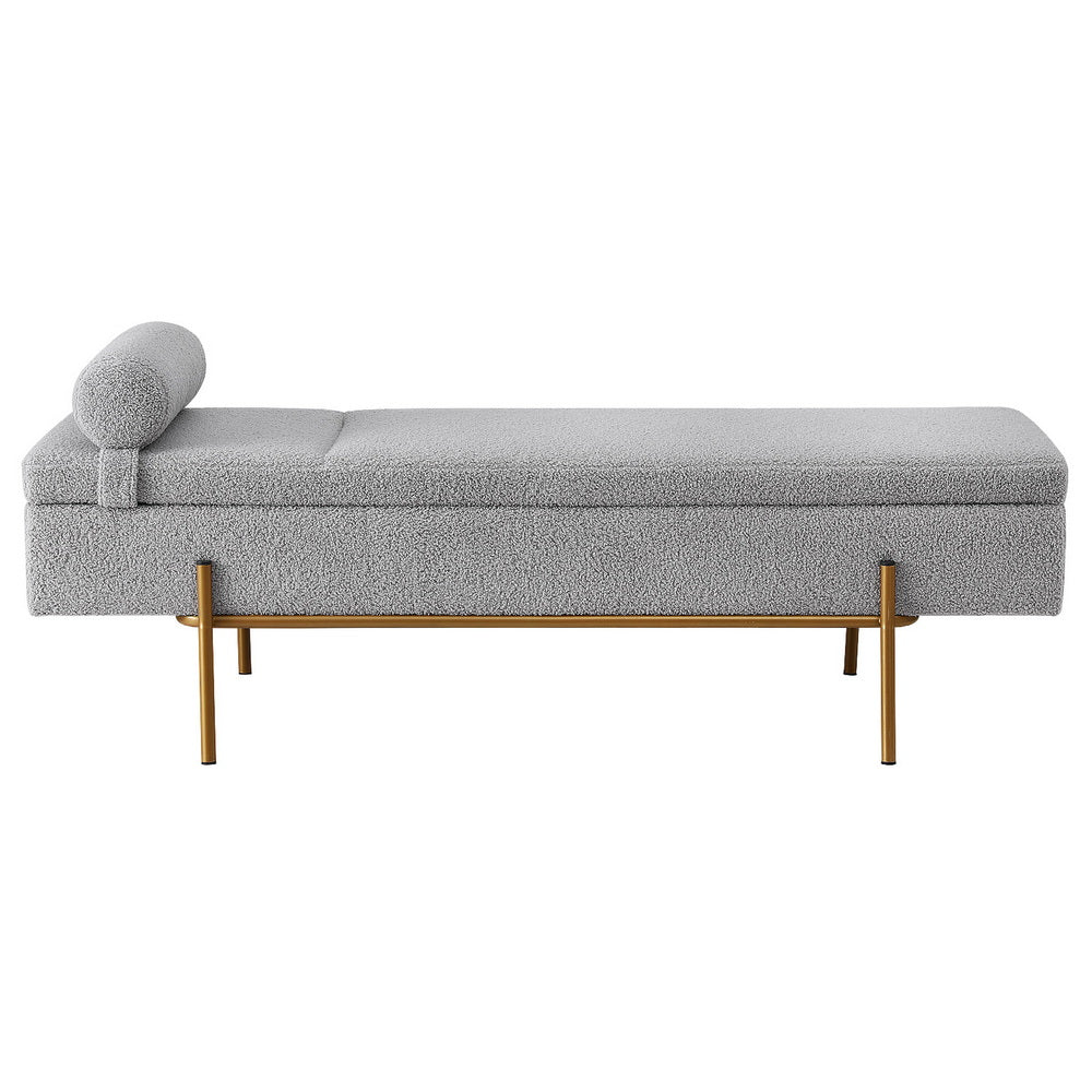 Artiss Storage Ottoman Bed 140cm Pillow Foot Stool Awezingly