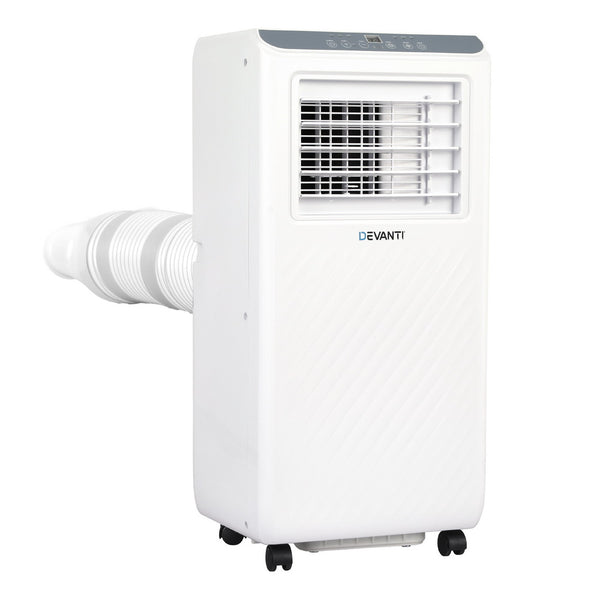 3-in-1 Devanti Portable Air Conditioner Dehumidifier Fan 7000BTU Awezingly