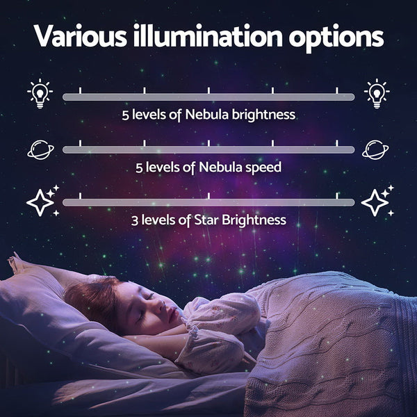 Gardeon Projector Party Light LED Astronaut Starry Sky Galaxy Laser Night Lamp Gardeon