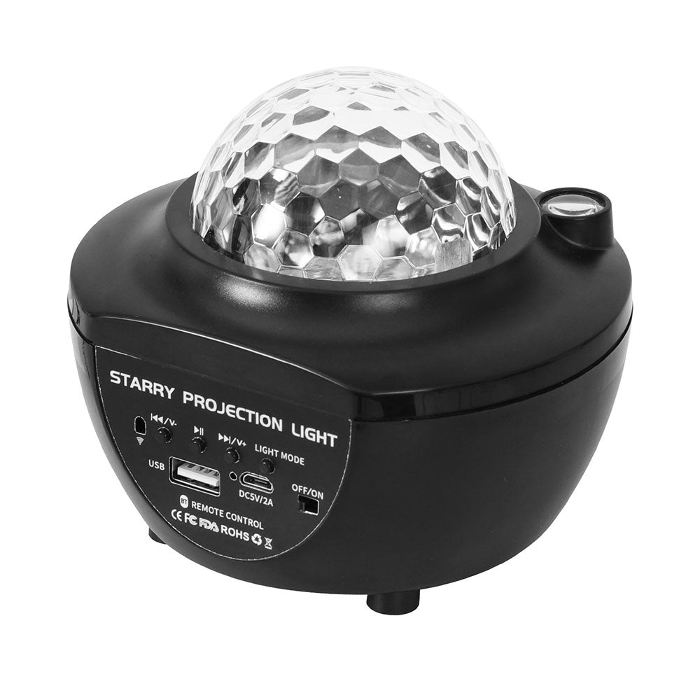 Gardeon Projector Party Night Light LED Galaxy Starry Sky Ocean Star Lamp Music Gardeon