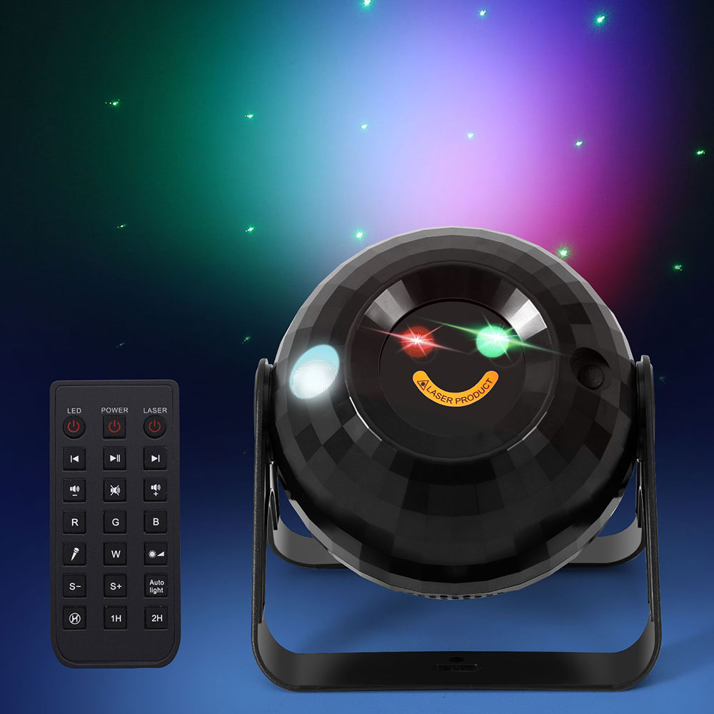 Gardeon Projector Party Light Disco Ball Stage LED RGB DJ Lamp Bluetooth Music Gardeon