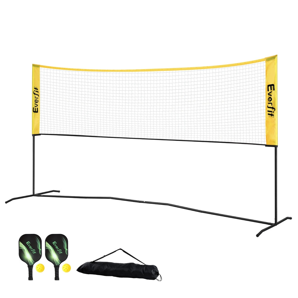 Everfit 10ft Portable Pickle Ball Net Adjustable Multi-Sport for Badminton Tennis Pickleball Volleyball Everfit