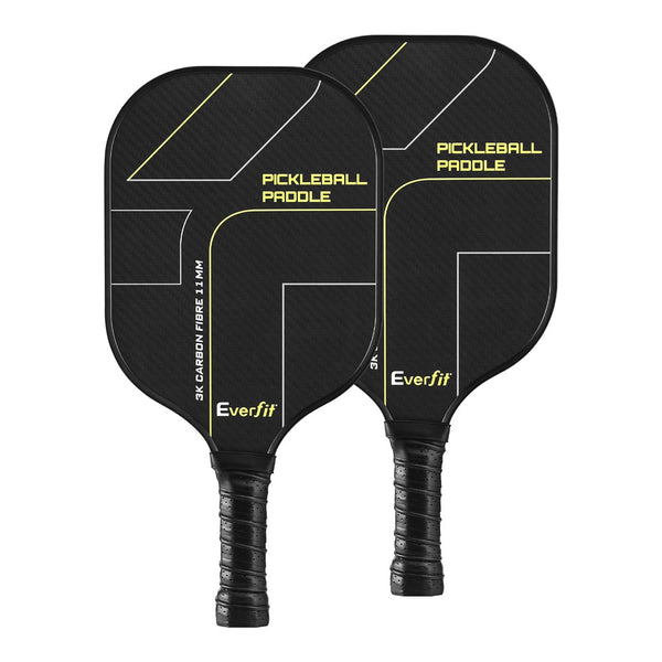 Everfit 2PCS Pickleball Paddles Set Outdoor Pickle Balls Rackets with Cover Bag Training Everfit
