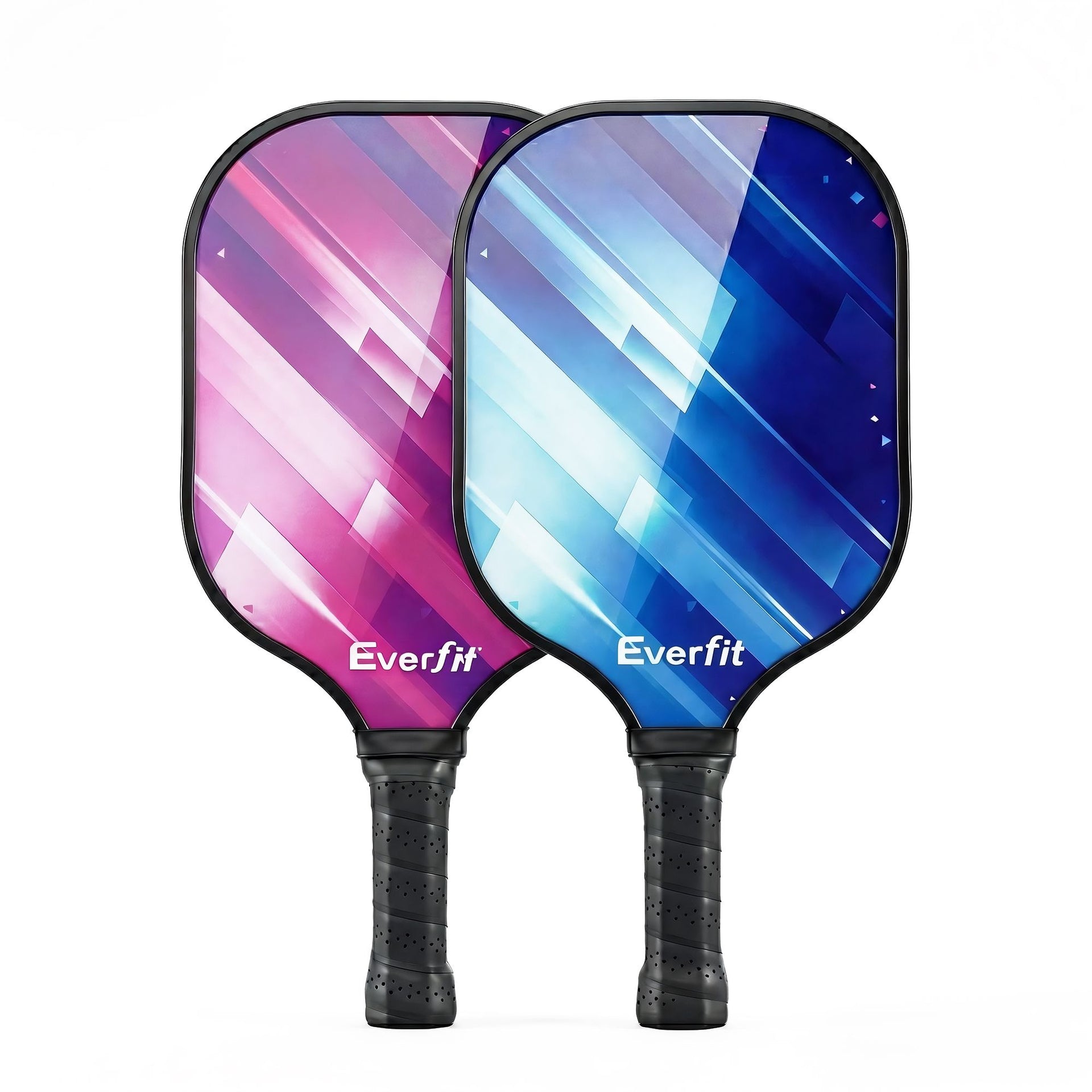 Everfit Pickleball Paddle Set Fibreglass Racquet Honeycomb Core With Bag Awezingly