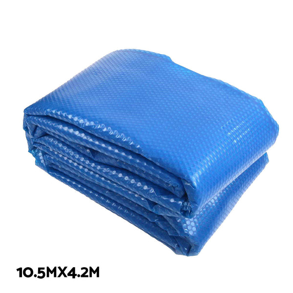 Aquabuddy Pool Cover Roller 500 Micron Swimming Covers Solar Blanket 10.5MX4.2M Aquabuddy