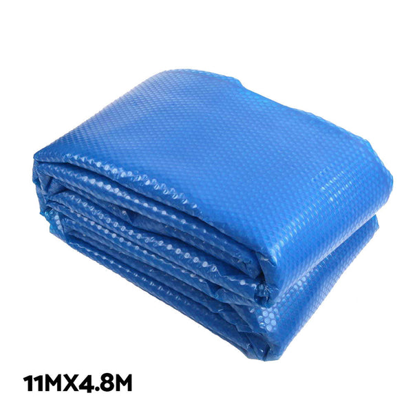 Aquabuddy Solar Swimming Pool Cover Roller Blanket Bubble Heater 11x4.8m Covers Aquabuddy