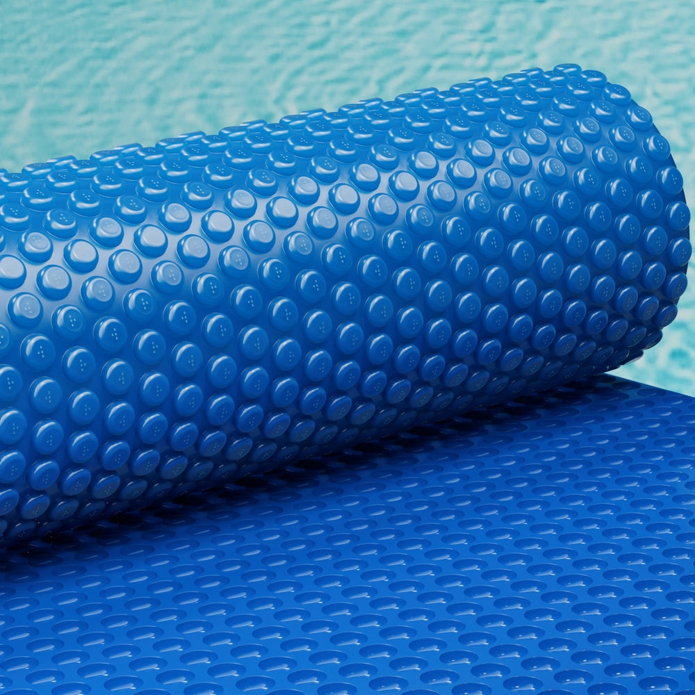 Aquabuddy Pool Cover 600 Micron 6.5x3m Swimming Pool Solar Blanket Blue Does Not Apply