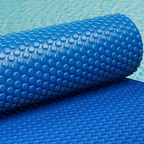 Aquabuddy Pool Cover 600 Micron 6.5x3m Swimming Pool Solar Blanket Blue Does Not Apply