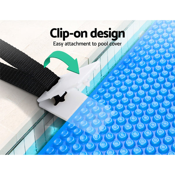 Aquabuddy Pool Cover Roller Attachment Swimming Pool Reel Straps Kit 8PCS Aquabuddy