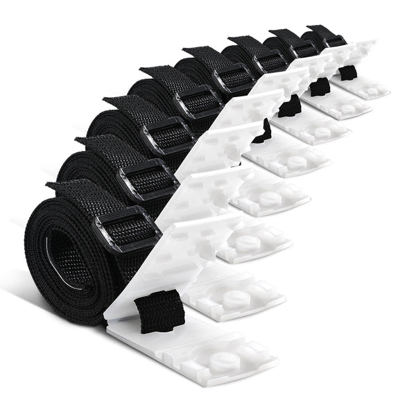 Aquabuddy Pool Cover Roller Attachment Swimming Pool Reel Straps Kit 8PCS Aquabuddy