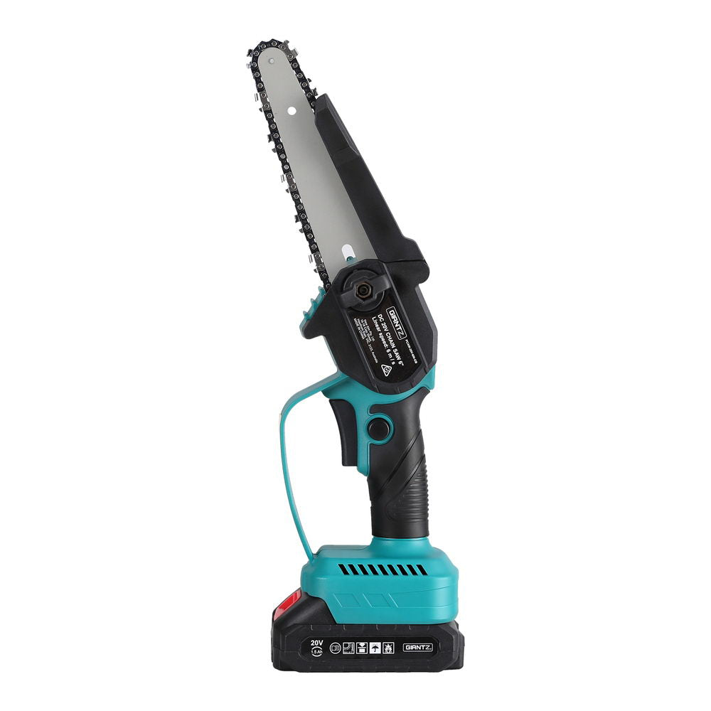 Giantz Telescopic Pole Chainsaw 6 Inch Cordless Tree Trimmer Kit 20V Battery Awezingly