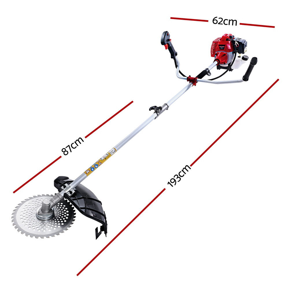Giantz  Pole Chainsaw 5in1 Petrol Circular Saw Hedge Trimmer Cutter Whipper Snipper Giantz