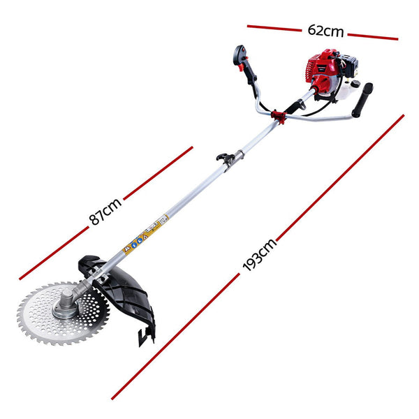 Giantz  Pole Chainsaw 5in1 Petrol Circular Saw Hedge Trimmer Cutter Whipper Snipper Giantz