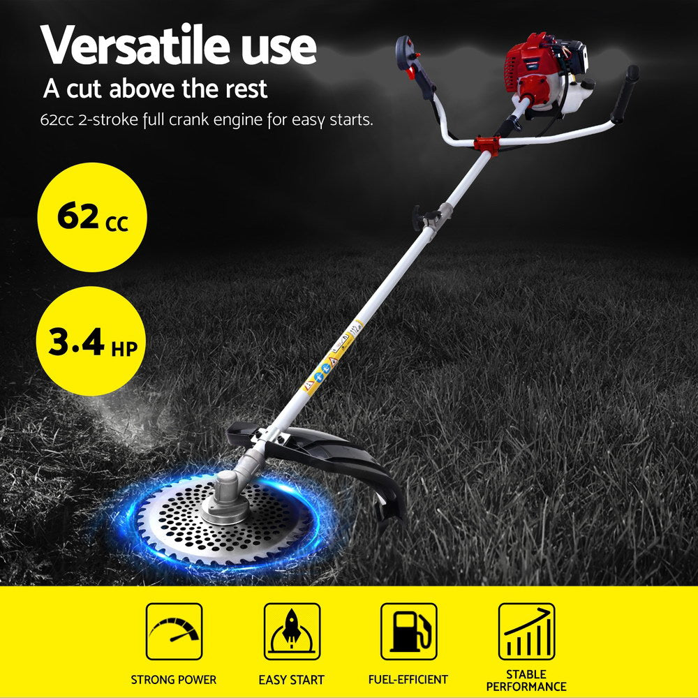 Giantz  Pole Chainsaw 5in1 Petrol Circular Saw Hedge Trimmer Cutter Whipper Snipper Giantz