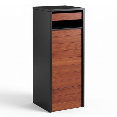 Gardeon Parcel Letterbox Drop Box Package Slot MailBox Walnut