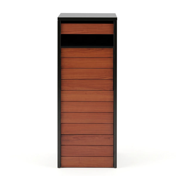 Gardeon Parcel Letterbox Drop Box Package Slot MailBox Walnut Awezingly