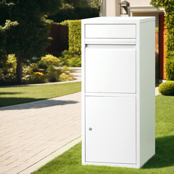 Gardeon Parcel Letterbox Drop Box Package White Gardeon