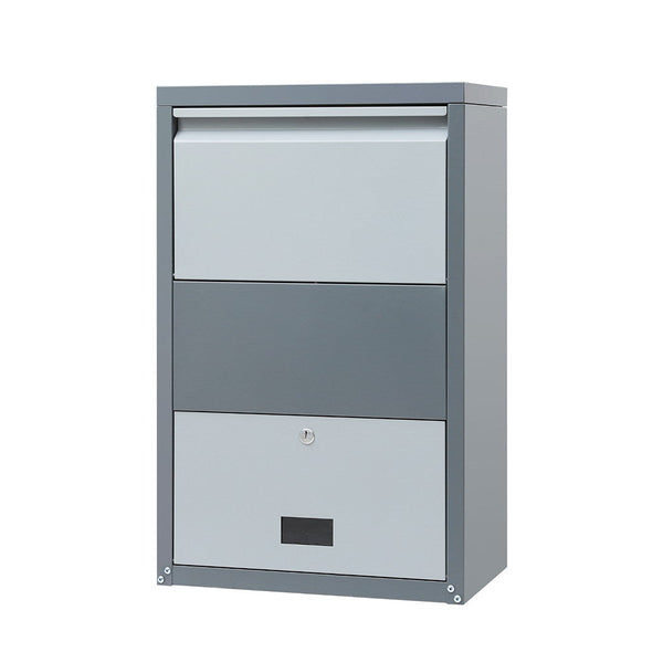 Gardeon Parcel Letterbox Drop Box Package Grey Gardeon