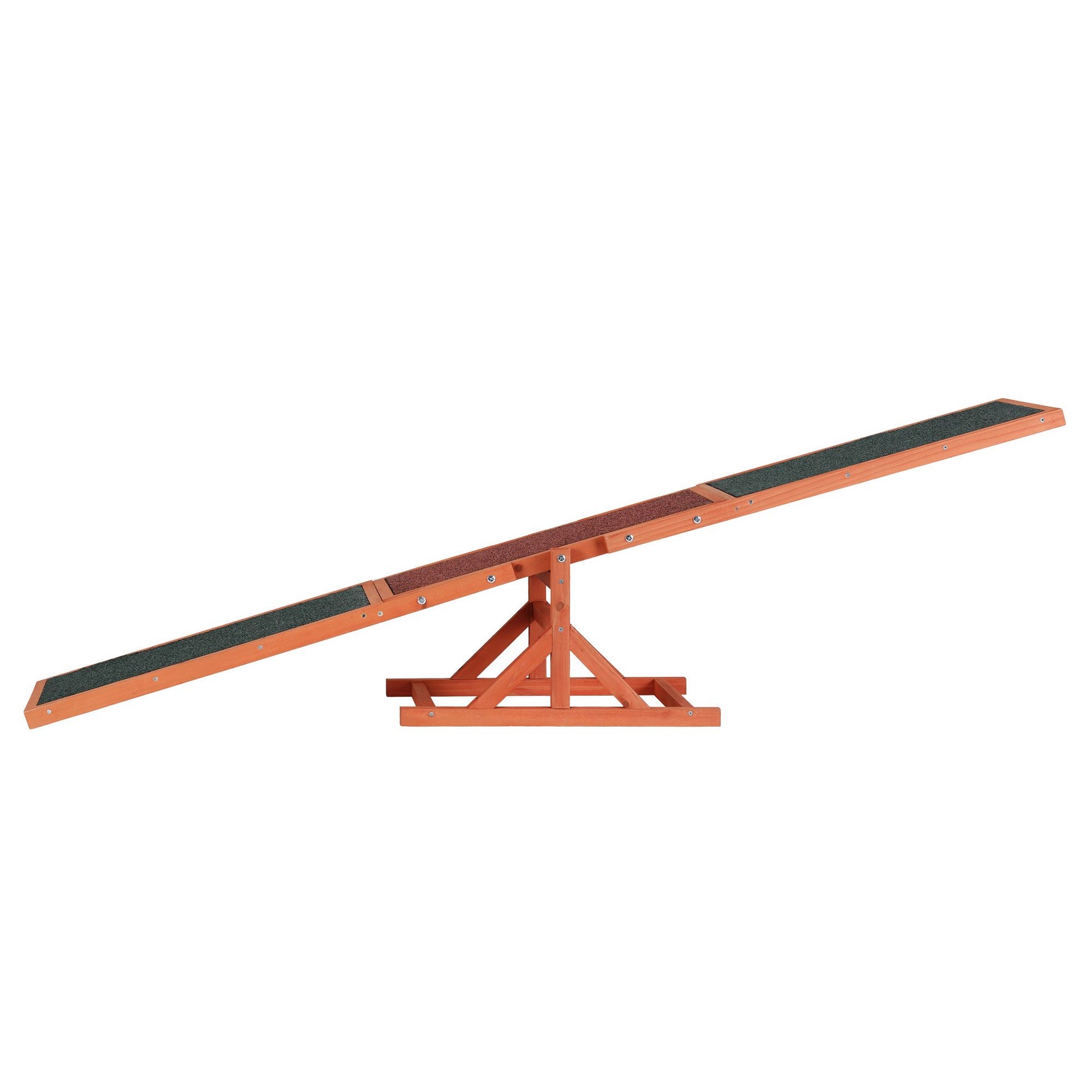 i.Pet Dog Agility Equipment Pet Seesaw Obedience Training Puppy Obstacle Outdoor Play 180cm Awezingly