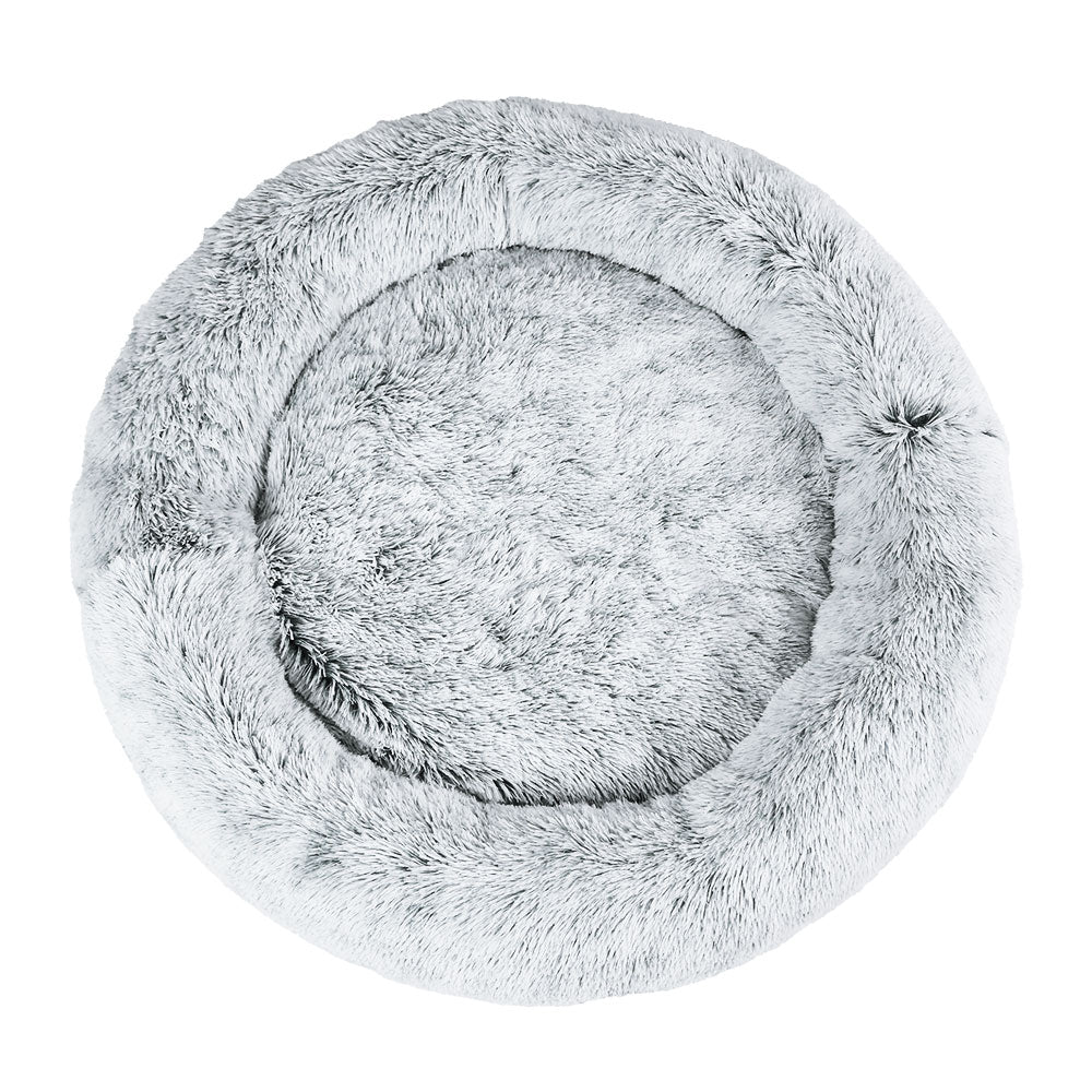 i.Pet Pet Bed Dog Cat 110cm Calming Extra Large Soft Plush Light Charcoal i.Pet