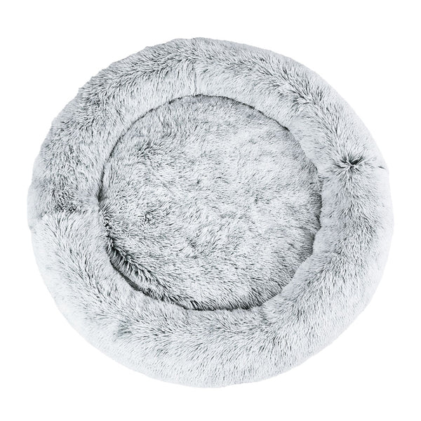 i.Pet Pet Bed Dog Cat 110cm Calming Extra Large Soft Plush Light Charcoal i.Pet