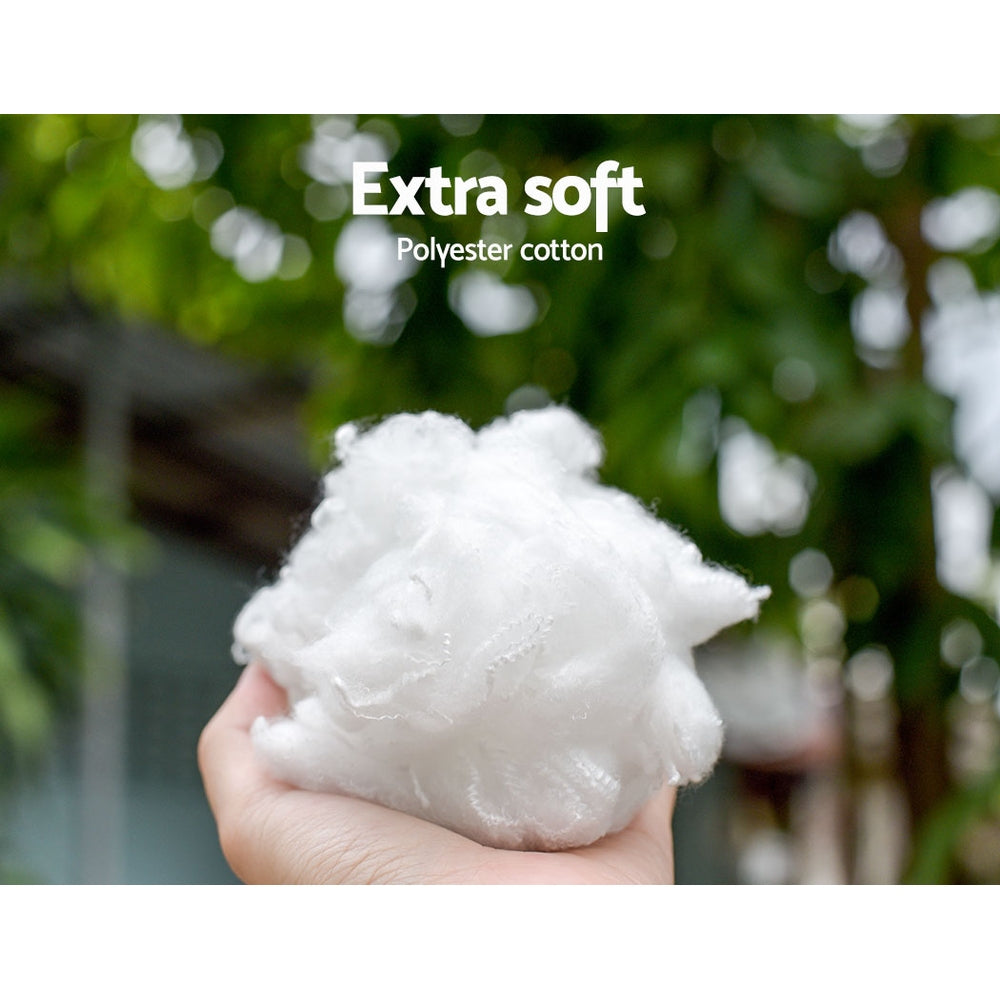 i.Pet Pet Bed Dog Cat 110cm Calming Extra Large Soft Plush Pink i.Pet