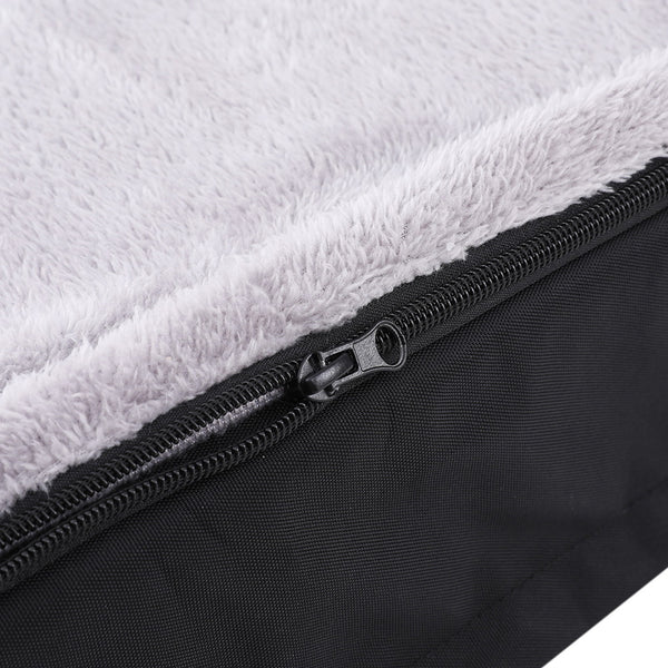 i.Pet Pet Bed Dog Cat Large Calming Soft Sofa Foam Cushion Washable Cover Grey i.Pet