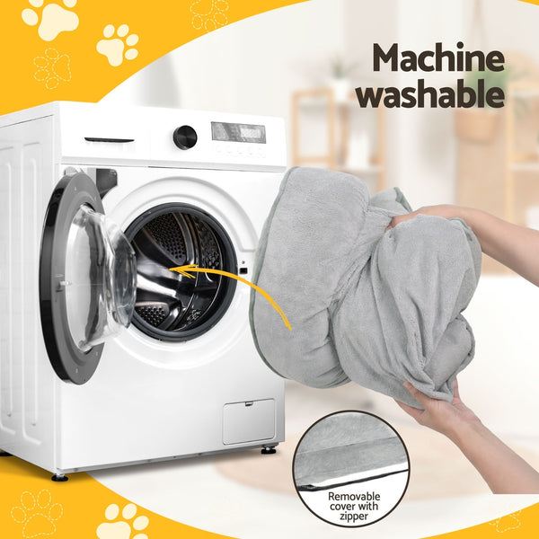 i.Pet Pet Bed Dog Calming Soft Cushion Egg Crate Large Sofa Washable Removable i.Pet