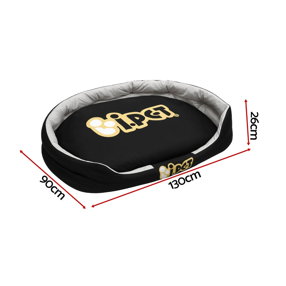 i.Pet Dog Bed XXL Large Jumbo Pet Calming Soft Sofa Cushion Mat Washable 130x90x26cm i.Pet