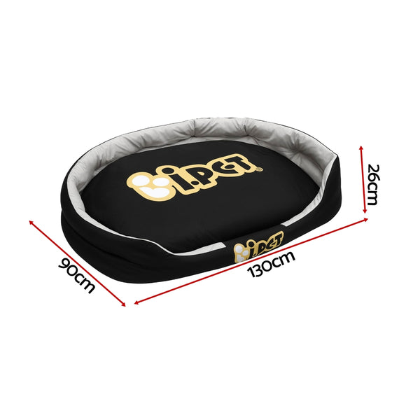 i.Pet Dog Bed XXL Large Jumbo Pet Calming Soft Sofa Cushion Mat Washable 130x90x26cm i.Pet