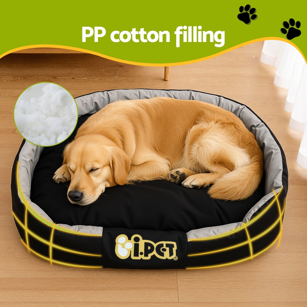 i.Pet Dog Bed XXL Large Jumbo Pet Calming Soft Sofa Cushion Mat Washable 130x90x26cm i.Pet