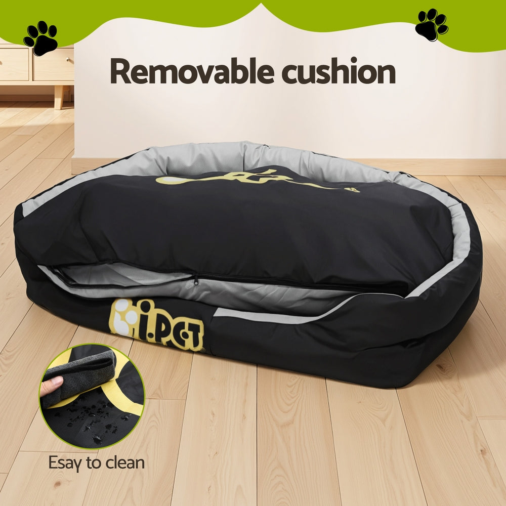i.Pet Dog Bed XXL Large Jumbo Pet Calming Soft Sofa Cushion Mat Washable 130x90x26cm i.Pet