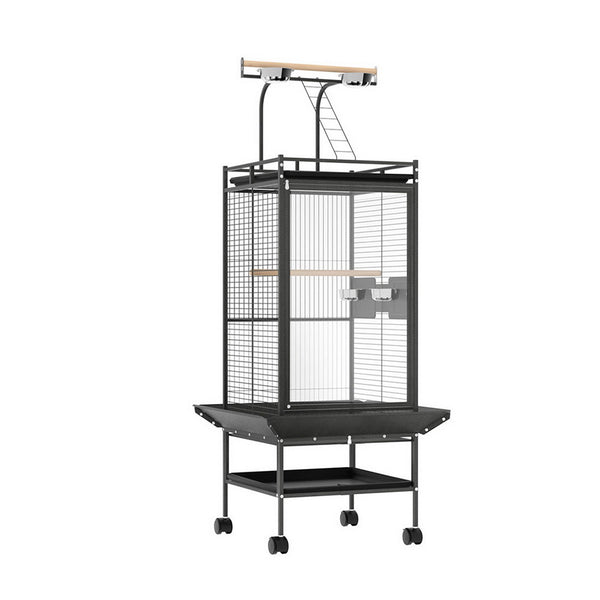 i.Pet Bird Cage Large Cages 155cm Parrot Aviary Stand-Alone Budgie Wheels Castor i.Pet