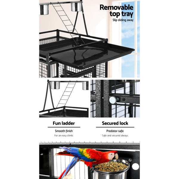 i.Pet Bird Cage 173cm Large Aviary i.Pet