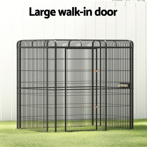 i.Pet Bird Cage Large Walk-in Aviary Budgie Perch Cage Parrot Pet Huge 203cm i.Pet