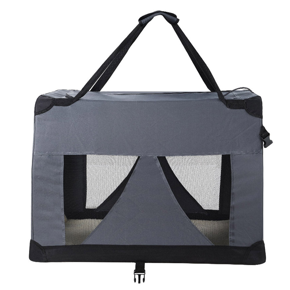 i.Pet Pet Carrier Soft Crate Dog Cat Travel 121x80CM Portable Foldable Car 4XL i.Pet