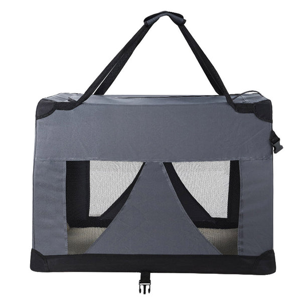 i.Pet Pet Carrier Soft Crate Dog Cat Travel 121x80CM Portable Foldable Car 4XL i.Pet