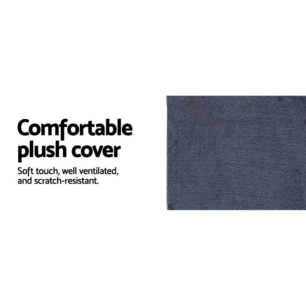 i.Pet Cat Tree 134cm Tower Scratching Post Scratcher Wood Condo House Bed Grey i.Pet