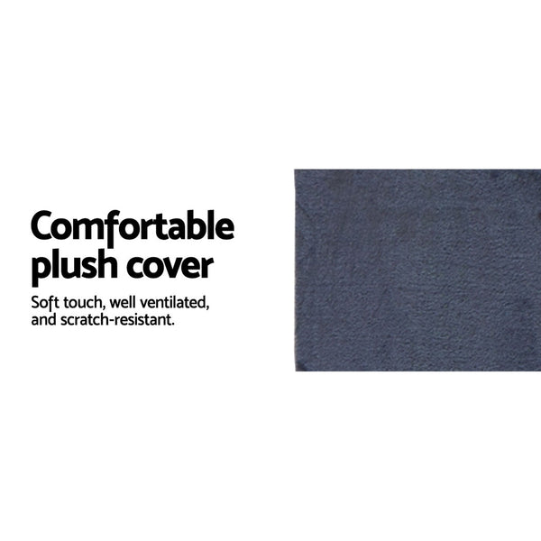 i.Pet Cat Tree 134cm Tower Scratching Post Scratcher Wood Condo House Bed Grey i.Pet