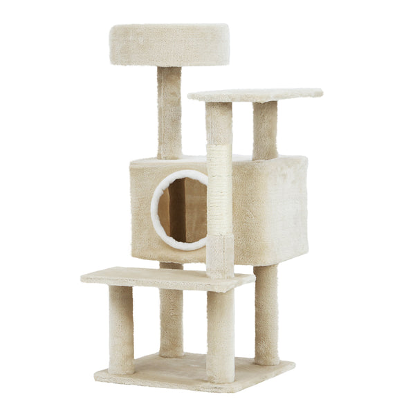 i.Pet Cat Tree 90cm Scratching Post Tower Scratcher Wood Condo House Bed Trees i.Pet