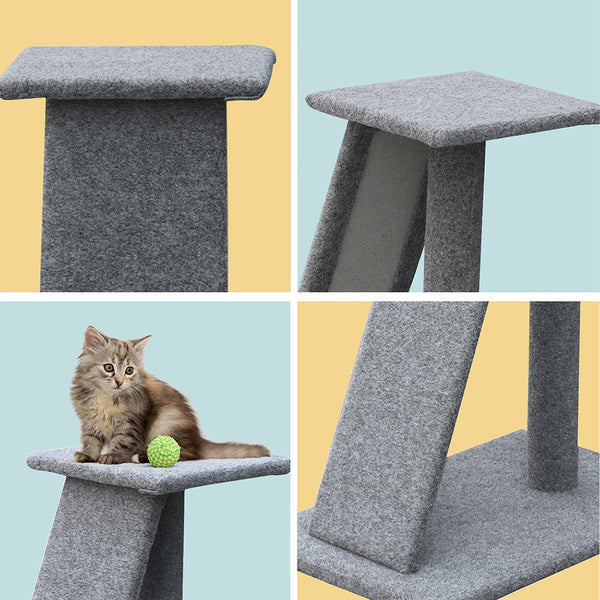 i.Pet Cat Tree 82cm Scratching Post Tower Scratcher Condo Trees Climb House i.Pet