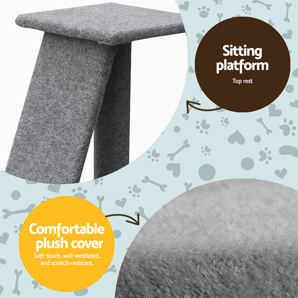 i.Pet Cat Tree 82cm Scratching Post Tower Scratcher Condo Trees Climb House i.Pet