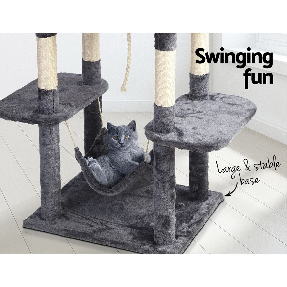 i.Pet Cat Tree 171cm Tower Scratching Post Scratcher Wooden Condo House Bed Toys i.Pet