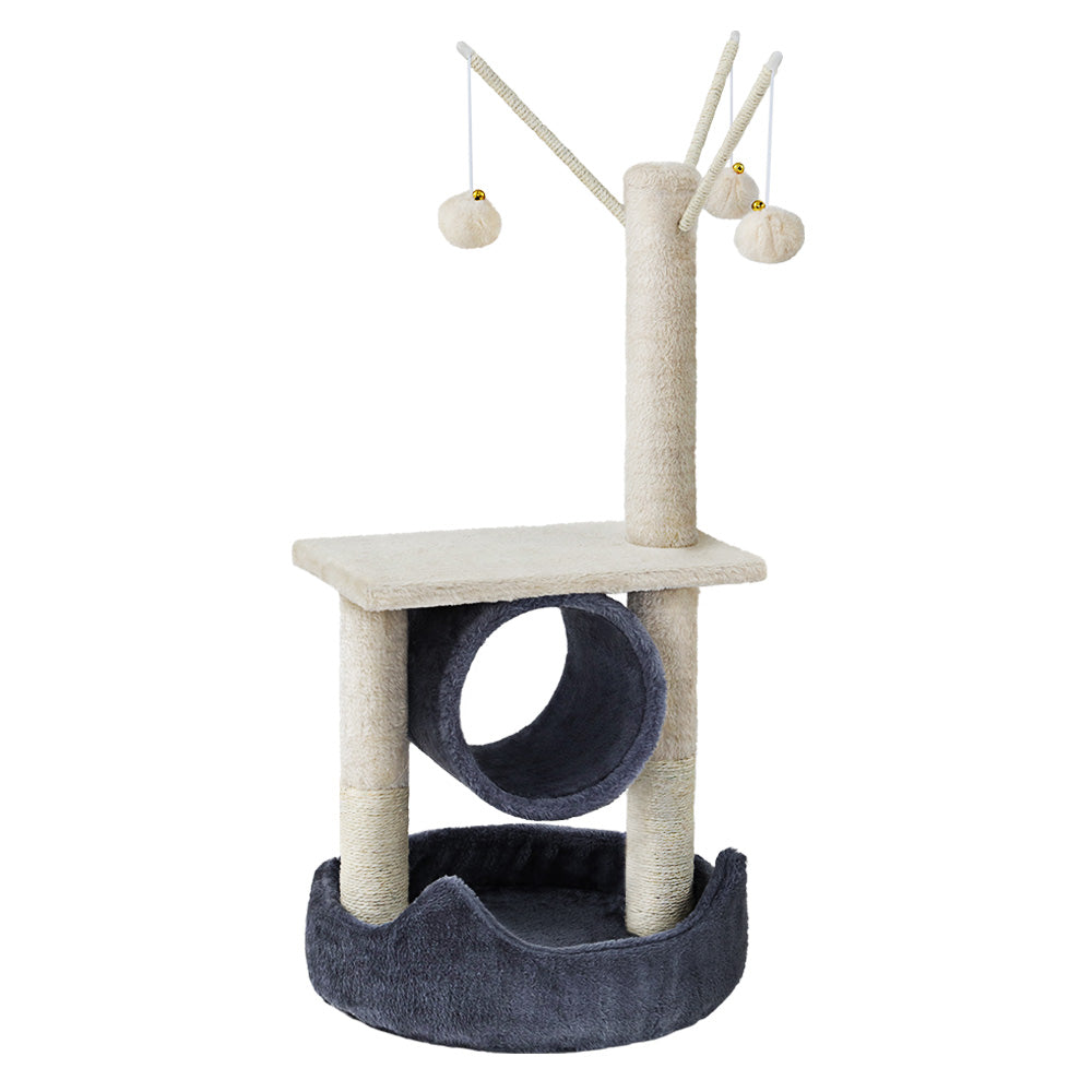 i.Pet Cat Tree 76cm Scratching Post Tower Scratcher Condo House Hanging toys i.Pet