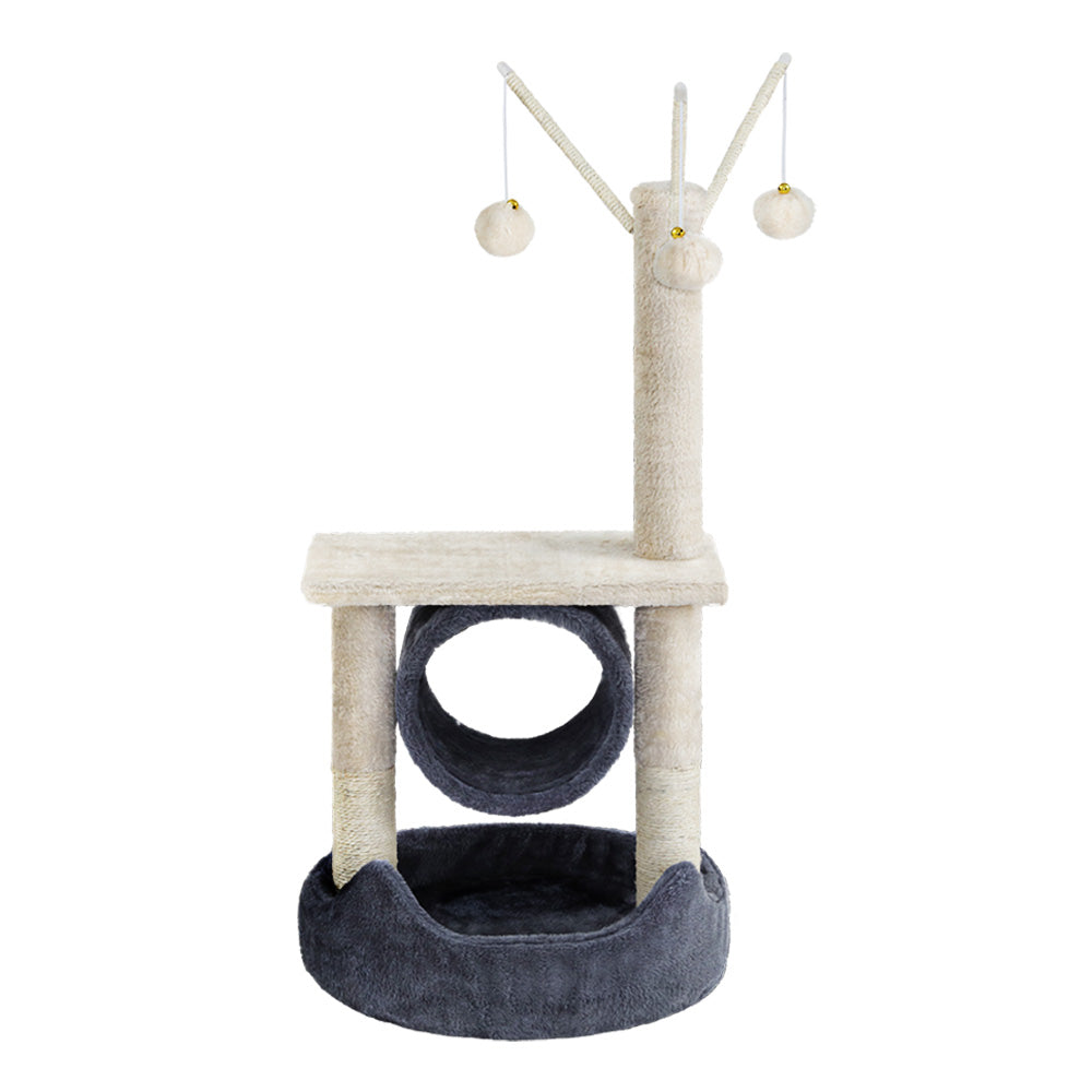 i.Pet Cat Tree 76cm Scratching Post Tower Scratcher Condo House Hanging toys i.Pet
