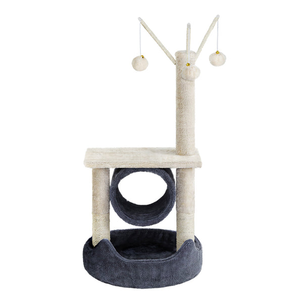 i.Pet Cat Tree 76cm Scratching Post Tower Scratcher Condo House Hanging toys i.Pet