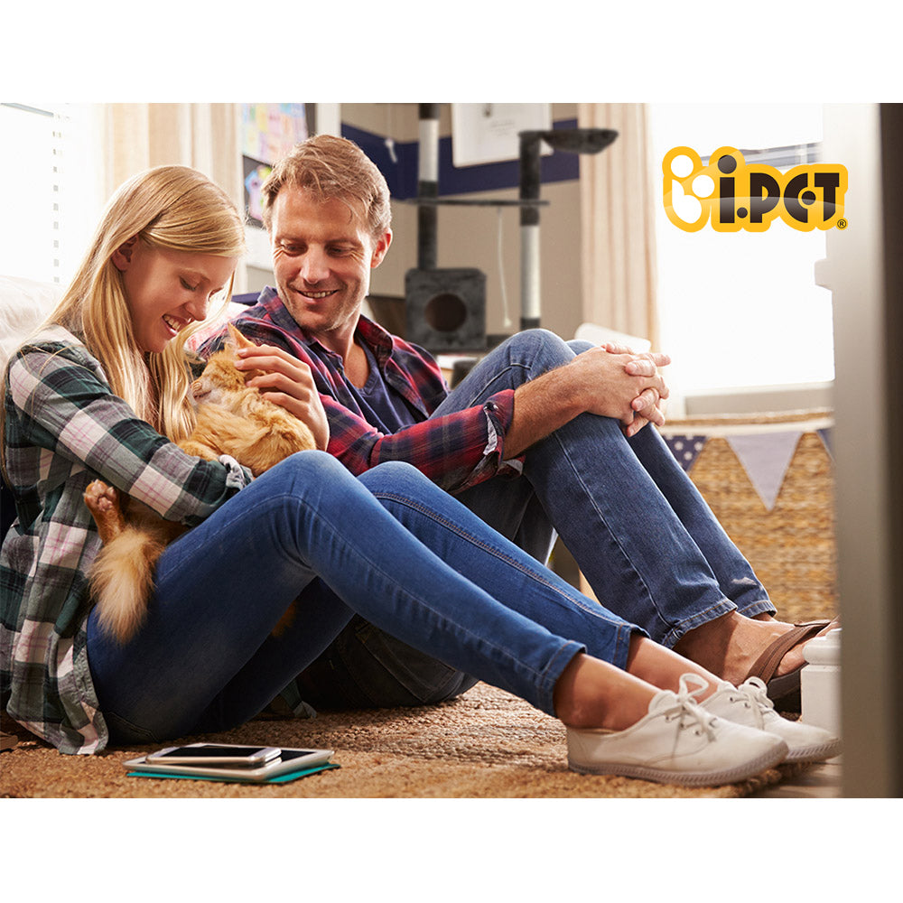 i.Pet Cat Tree 193cm Tower Scratching Post Scratcher Condo House Trees Grey i.Pet