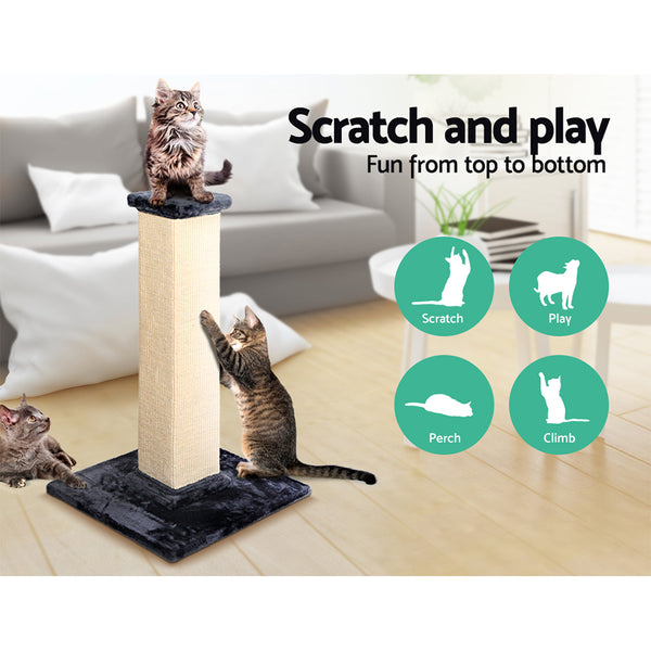 i.Pet Cat Tree 92cm Scratching Post Tower Scratcher Wood Condo Bed House Trees i.Pet