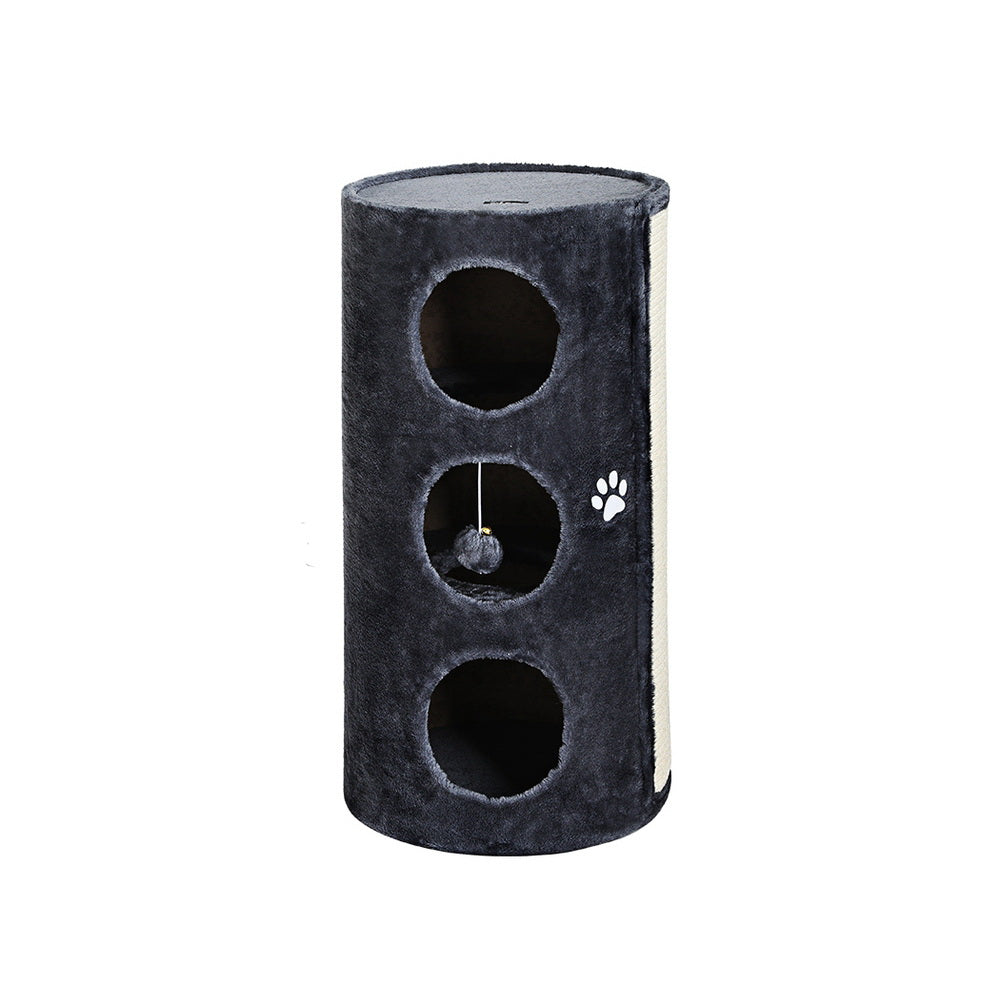 i.Pet Cat Tree Scratching Post Tower Scratcher 70cm Wooden Condo Trees House i.Pet